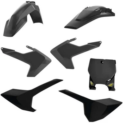 Cycra Plastic Body Kit - Black for Husqvarna 1CYC-9421-12 — 第 1/3 张图片