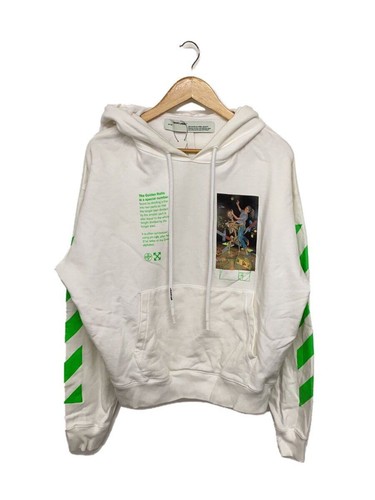 Felpa con cappuccio Off White Pascal Painting M cotone WHT OMBB037R20E30014 usata