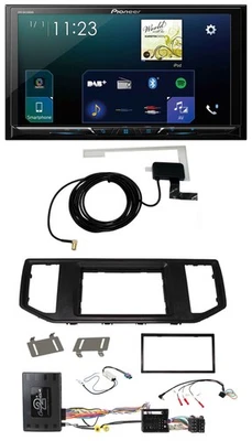 Pioneer 2DIN DAB USB Lenkrad Bluetooth Autoradio für VW Crafter MAN TGE Infoadap - Bild 1 von 4