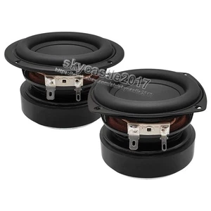 1pcs 3" inch 4/6/8Ohm 40W Super Bass Audio Speaker Stereo Subwoofer Loudspeaker - Picture 1 of 10