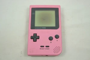 Nintendo GameBoy Pocket Rosa Konsole MGB-001 Ungetestet FÜR TEILE WIE BESEHEN ZUR REPARATUR - Bild 1 von 8