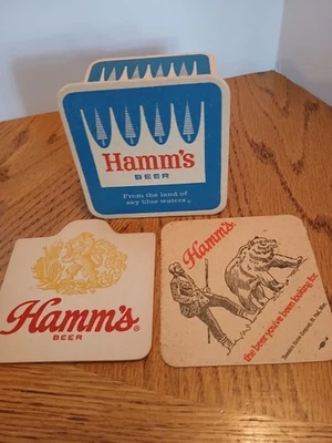 Lote De Colección De 36 Posavasos De Cartón Hamm’s Beer 3 Versiones En Todas MIRAR Foto 1 de 4