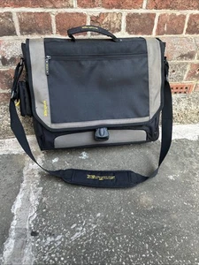 Targus Grand Sac à Bandoulière Ordinateur Portable 17"- 19" Double Compartiment Accessoires Poches H/d - Photo 1/9
