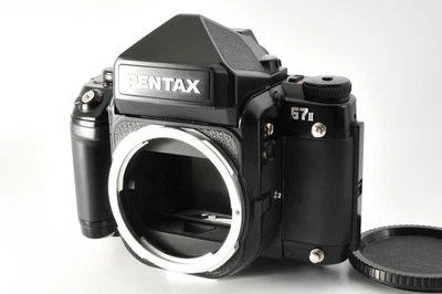 Rare [Near MINT] Pentax 67 II Fuji Instant Back PA-1 Modified Fillm Camera JAPAN - Image 1 of 4