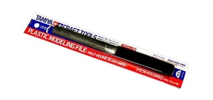 TAMIYA Model Craft Tools Plastic Modeling File (Half-Round 15mm width) 74062 - Picture 1 of 1