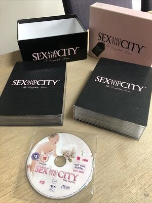 Sex And The City - Series 1-6 - Complete (DVD, 2005, Box Set) & Movie - Image 1 of 3
