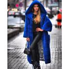 120Cm Luxury 100% Real Mink Fur Coat Hooded Women Natural Fur Warm Thick Outwear