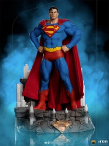 Iron Studios 1/10th Superman Unleashed Deluxe DC Comics Collectibles Figure New - Picture 1 of 6