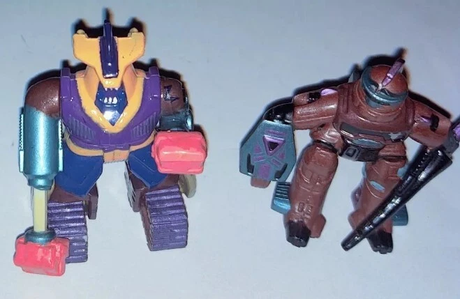 Zbots Galoob Z-bot 2 Figure Vintage lot #2 - Image 1 of 1