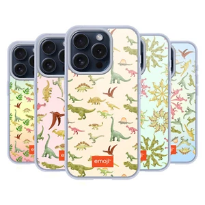 OFFICIEL emoji® DINOSAURES ÉTUI COQUE EN GEL MOLLE POUR APPLE iPHONE TÉLÉPHONES - Photo 1 sur 13