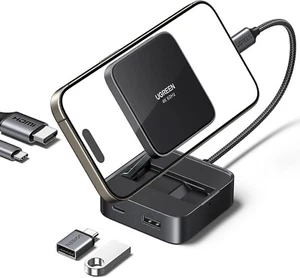 UGREEN USB C Hub 4-in-1 Magnet USB C auf HDMI Adapter 100W PD LadeboxW - Bild 1 von 8