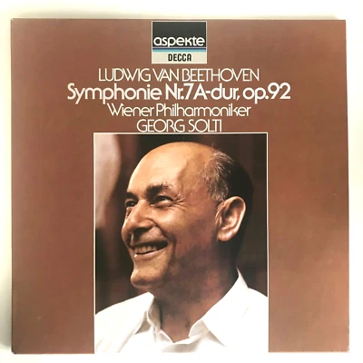 Beethoven SYMPHONIE NR. 7 Wiener Philharmoniker Solti (LP628) - Bild 1 von 3