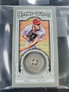 2013 Topps Gypsy Queen Mini Button Cole Hamels #MBC-CH 3/3 Phillies