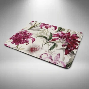 Blumen Maus Matte Pad Laptop Schreibtisch Computer Geschenk Rosa Weiß Grün Blumen 4 - Bild 1 von 1