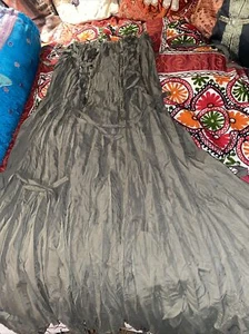 SAGA Italy Lovely Olive Green Sun Dress Size 1 NWT - Picture 1 of 4