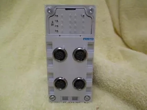 Festo CPX-AB-4-M12x2-5pol-R , CPX-GE-EV, Assy. New, Surplus, F7 - Picture 1 of 8