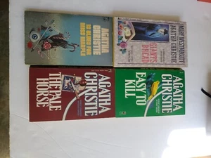 Vintage Agatha Christie Paperback Book Lot of 4 - Picture 1 of 14