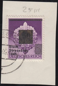 Lokalausgabe Strausberg Gold Mi.Nr. 25 III gestempelt Mi.Wert 80 € (B195) - Bild 1 von 2