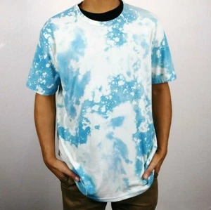 Camiseta personalizada teñida azul nublado talla L - Imagen 1 de 5