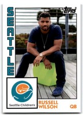 2020 Topps Seattle Children's Heroes Russell Wilson #SCH-3