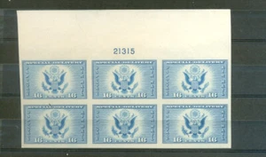 USA Scott 771 Farley 16c Special Delivery plate number 21315 top ngai - Picture 1 of 1