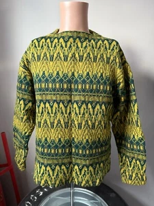 Vintage ICELAND Hans Heitsch Scandynavian Lambs Wool Women’s Sweater S/4 - Picture 1 of 3