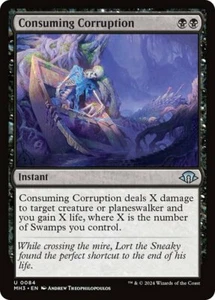 x4 Consuming Corruption U MTG Modern Horizons 3 M/NM, English - Picture 1 of 1