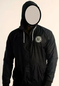 RL Windbreaker Jacket - Black - Unused - Lightweight - Fleece Material - Picture 1 of 4