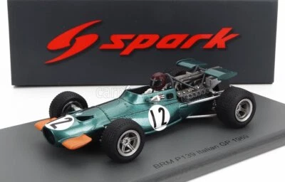 MODELLINO AUTO STATICO BRM F1 139 #12 ITALY GP 1969 JACKIE OLIVER SCALA 1:43 - Immagine 1 di 4