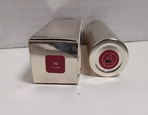 NEW Becca Ultimate Lipstick Love in W FLAME .12oz Silky Satin Red Lipstick NIB - Picture 1 of 9