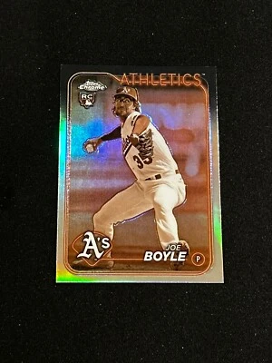 2024 Topps Chrome Steven Cruz Sepia Refractor Rookie KC Royals #187 RC - Image 1 of 2