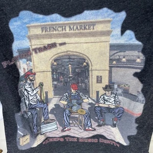 Colonial Thievery Co. Women French Market t-shirt Sz S “KEEPS THE MUSIC DIRTY” - Picture 1 of 6