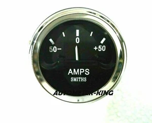 SMITHS AMPERE GAUGE 50-0-50 -Black - Bild 1 von 2
