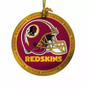 Washington Redskins 2.5" Ceramic Mini Plate Ornament - Picture 1 of 1