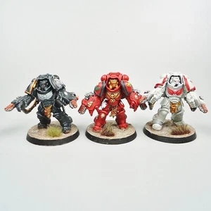Warhammer 40k Army Space Marines  Unnumbered Sons Primaris Aggressors x3 Painted - Picture 1 of 8