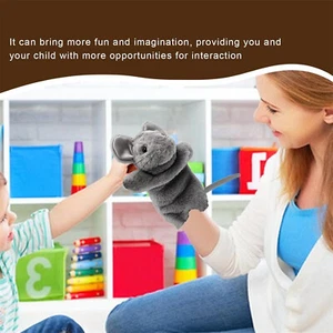 Mouse Hand Puppets Plush Toy Soft Plush Doll Gift Glove Puppet Toys Hand Puppet - Picture 1 of 7