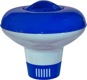 Pool Chlorine Floater for 1" or 3" Tablets - Floating Chlorine Bromine Dispenser - Picture 1 of 6