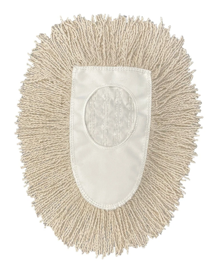 DIRECT MOP SALES, INC. Triangle Dust Mop Heads-6 Pack-White