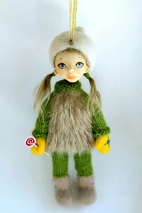 OOAK Handmade Doll "Lollipop", collectable - Foto 1 di 6