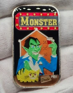 Enameled Draco Vampire Monster Mafia Lounge #4/10 PEM 1oz Silver Bar Super Rare - Picture 1 of 7
