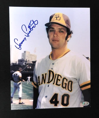 Foto autógrafa firmada por Sonny Siebert de béisbol Foto 1 de 2
