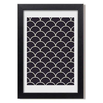 Tulup Foto auf MDF Wanddekoration Kunst Wohnzimmer 20x30cm Fischschuppen - Bild 1 von 4