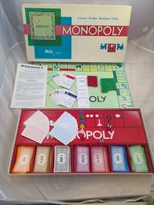 Parker Brothers Monopoly Board Game Vintage French Edition 1961 - Picture 1 of 17