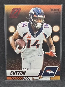 Courtland Sutton 2023 Panini Zenith Football RED ZONE Denver Broncos #29 - Picture 1 of 2