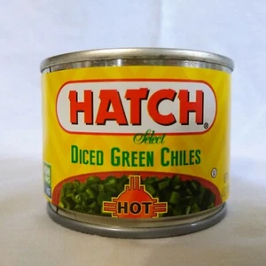 Chiles verdes picados calientes Hatch Select 4 OZ Lata - Imagen 1 de 2