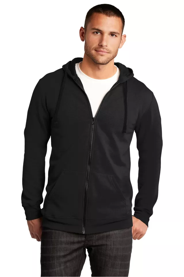 District The Concert Fleece Full-Zip Hoodie DT800 - Image 1 of 1