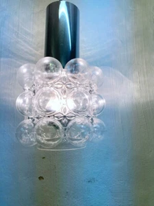 Pendelleuchte Bubble Glass von Glashütte Limburg 70er Design Helena Tynell - Picture 1 of 7