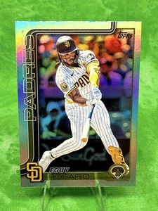 Eguy Rosario - Rainbow Foilboard - 2025 Topps Serie 2 #624 San Deigo Padres - Foto 1 di 11