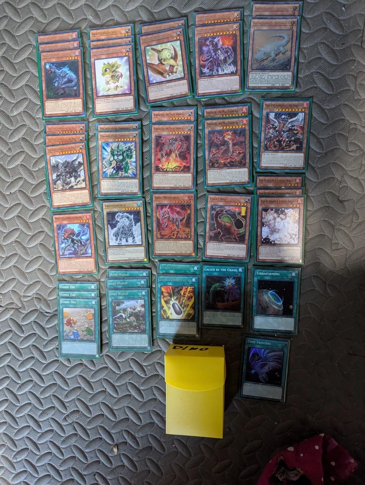 Yugioh 40-card Dinosaur Deck - Image 1 of 1