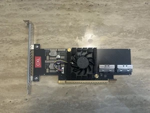 C-Payne PCIe gen5 Retimer - Adaptateur hôte MCIO x16 vers 2* 8i × 1 gen4/5+CXL - Photo 1/3